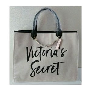 Victoria's Secret Large Canvas Tote